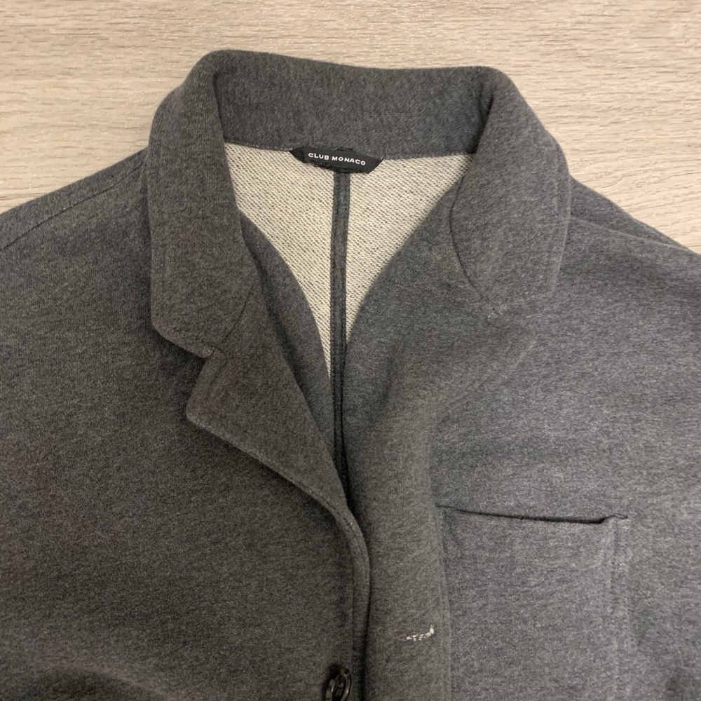 Club Monaco Sweater Blazer